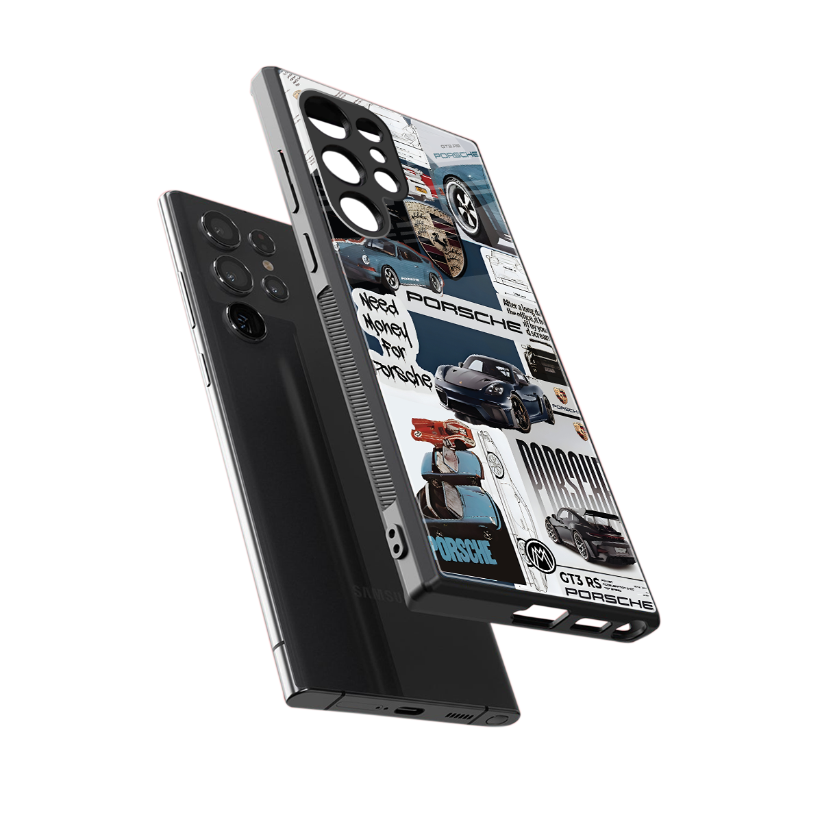 fund my ride back phone cover | glass case for samsung galaxy s24 ultra