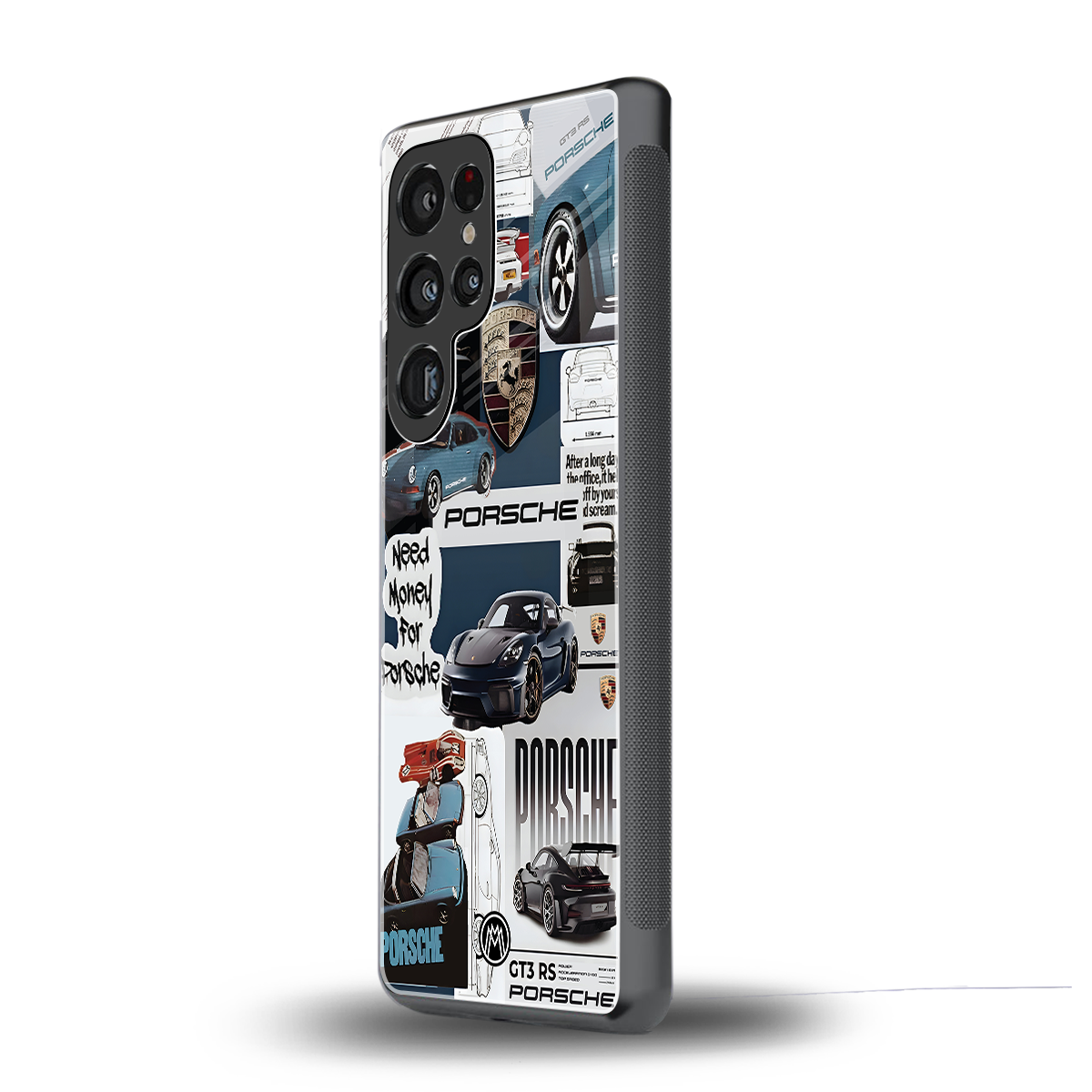 fund my ride back phone cover | glass case for samsung galaxy s25 ultra
