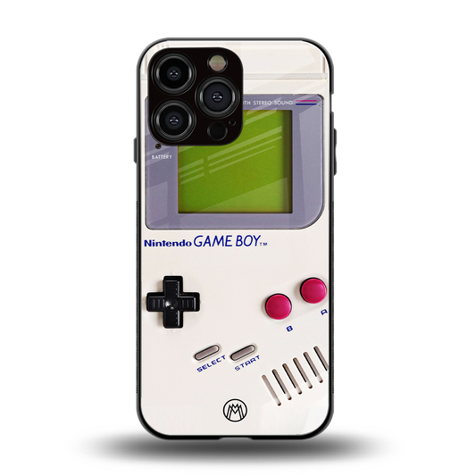 gameboy classic back phone cover | glass case for iphone 14 pro max