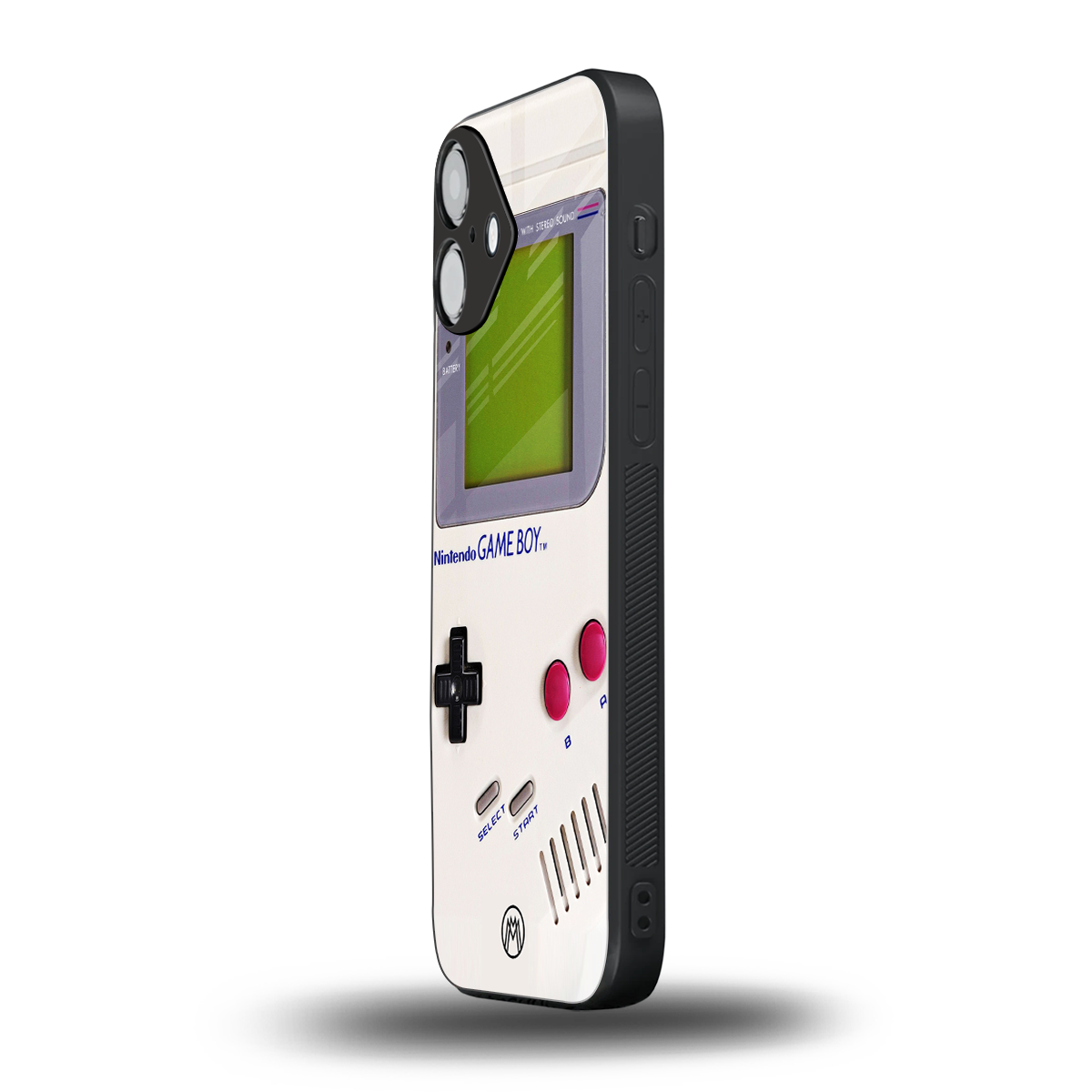 gameboy classic back phone cover | glass case for iphone 16 plus