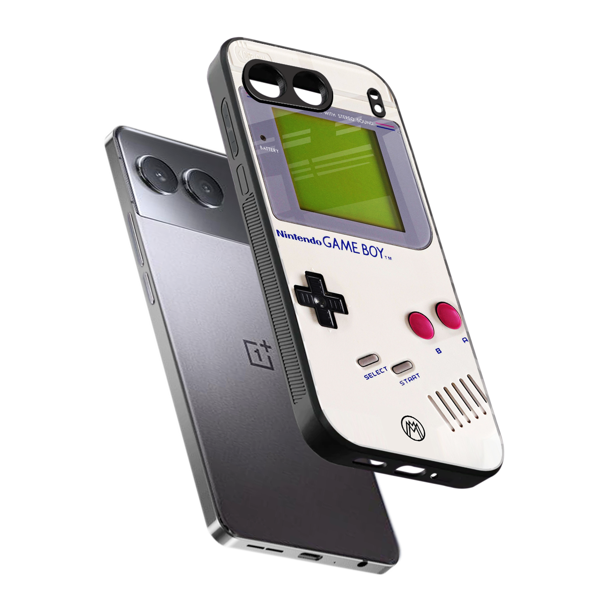 gameboy classic back phone cover | glass case for oneplus nord 4
