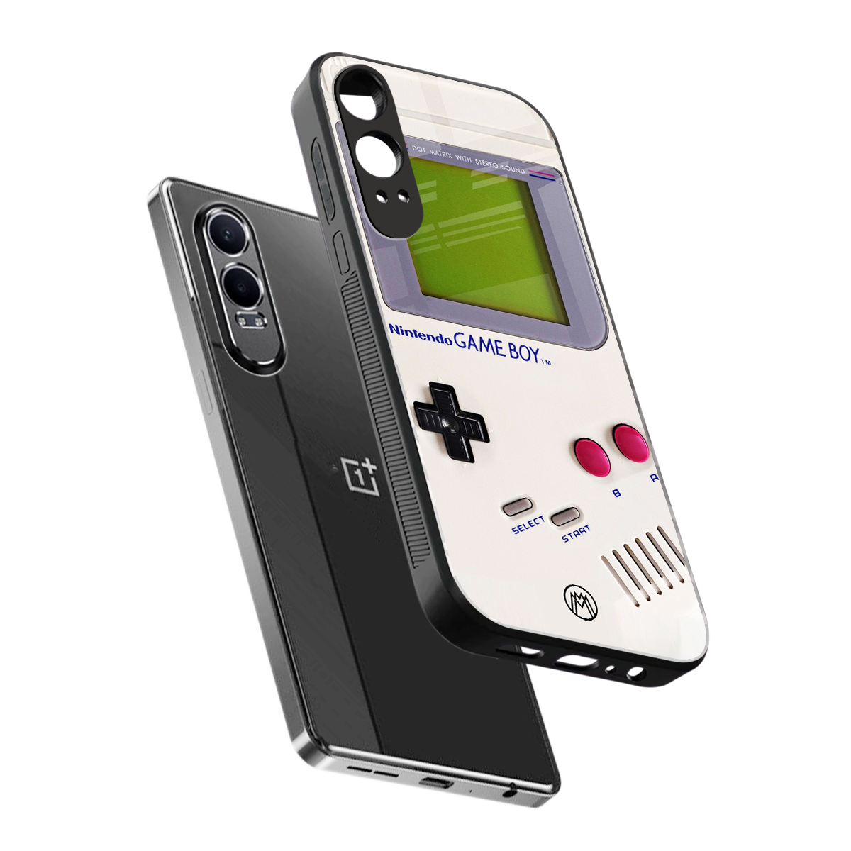 gameboy classic back phone cover | glass case for oneplus nord ce 4 lite