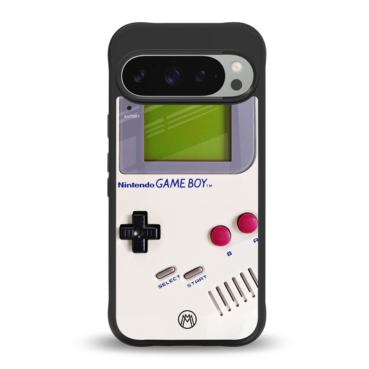 gameboy classic back phone cover | glass case for google pixel 9 pro