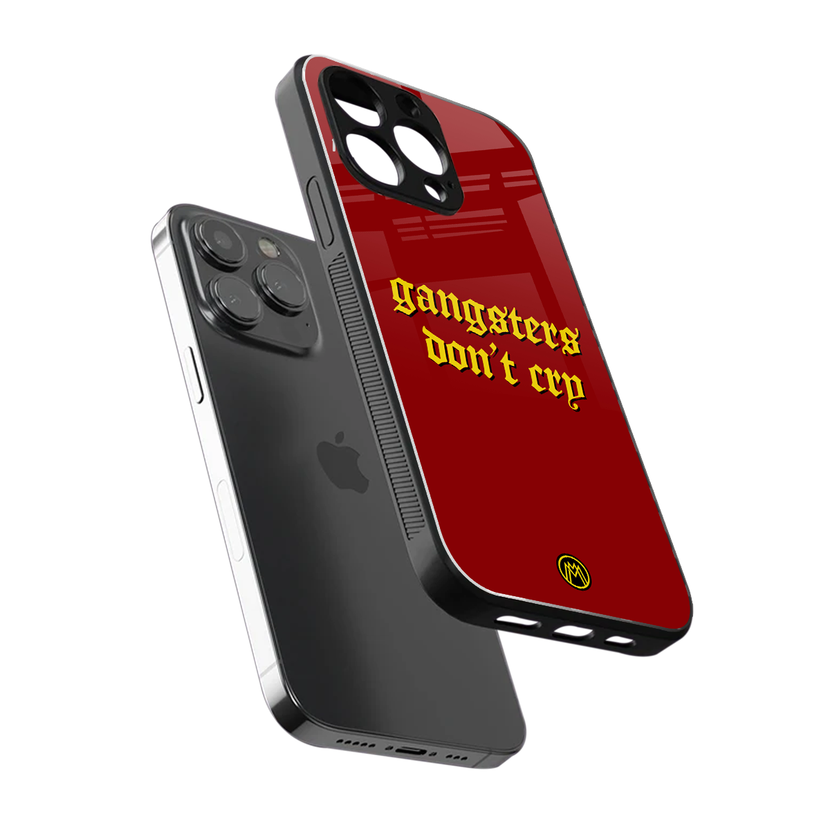 gangsters don't cry back phone cover | glass case for iphone 14 pro max