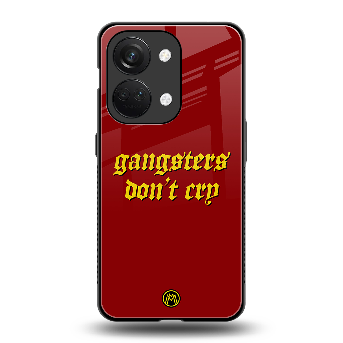 gangsters don't cry back phone cover | glass case for oneplus nord 3