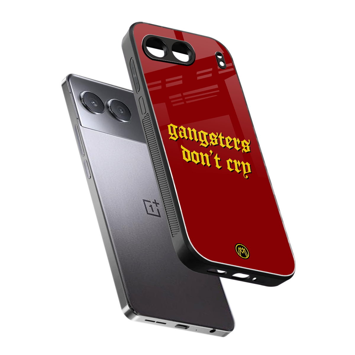 gangsters don't cry back phone cover | glass case for oneplus nord 4