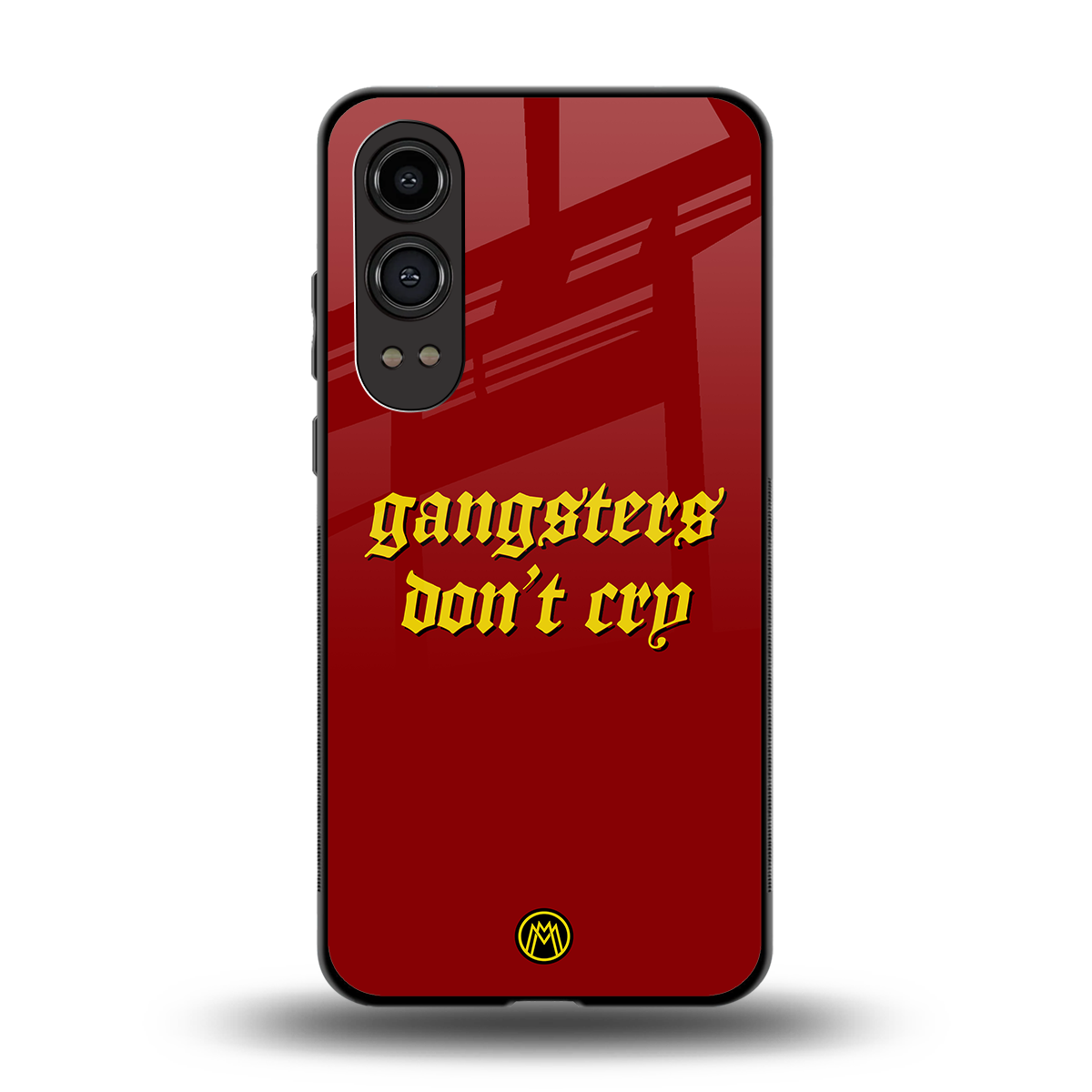 gangsters don't cry back phone cover | glass case for oneplus nord ce 4 lite