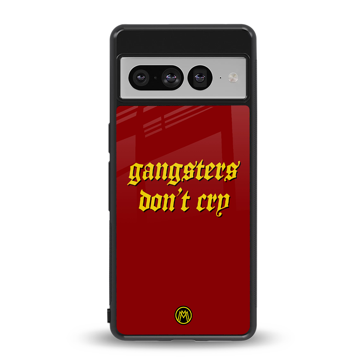gangsters don't cry back phone cover | glass case for google pixel 7 pro