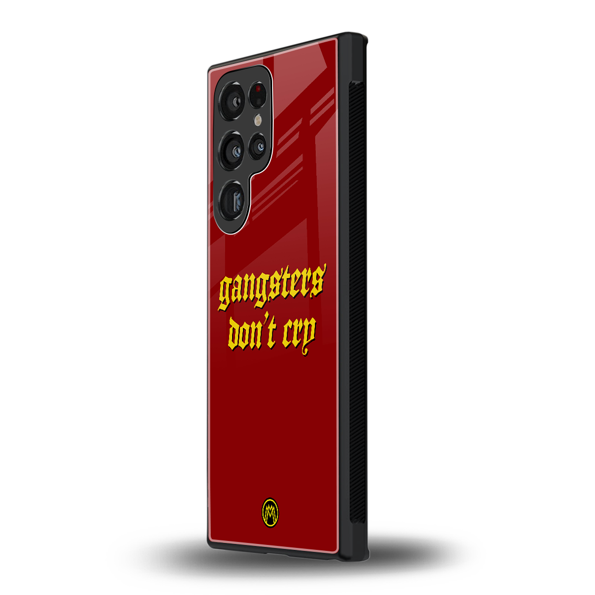 gangsters don't cry back phone cover | glass case for samsung galaxy s24 ultra