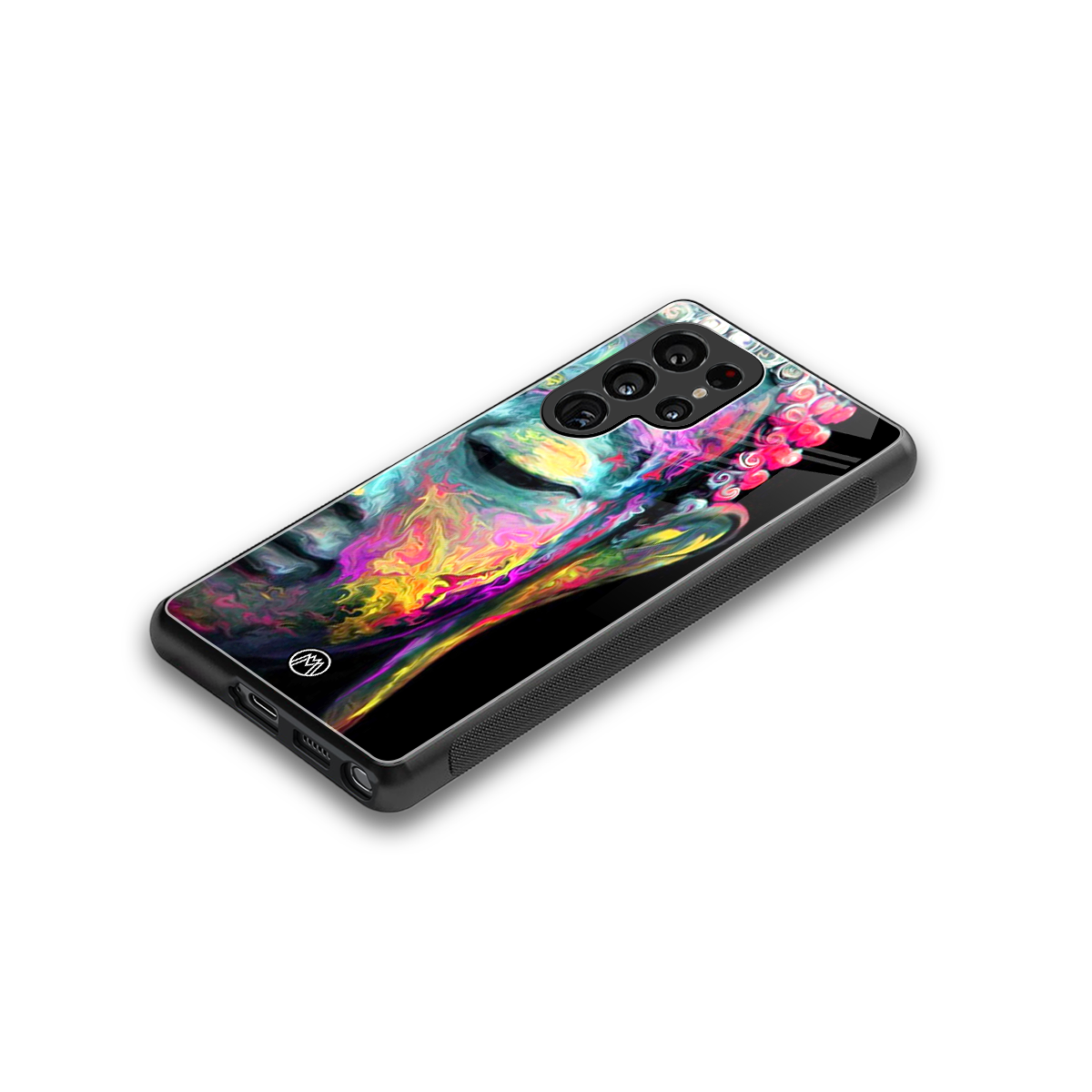 gautama buddha back phone cover | glass case for samsung galaxy s25 ultra