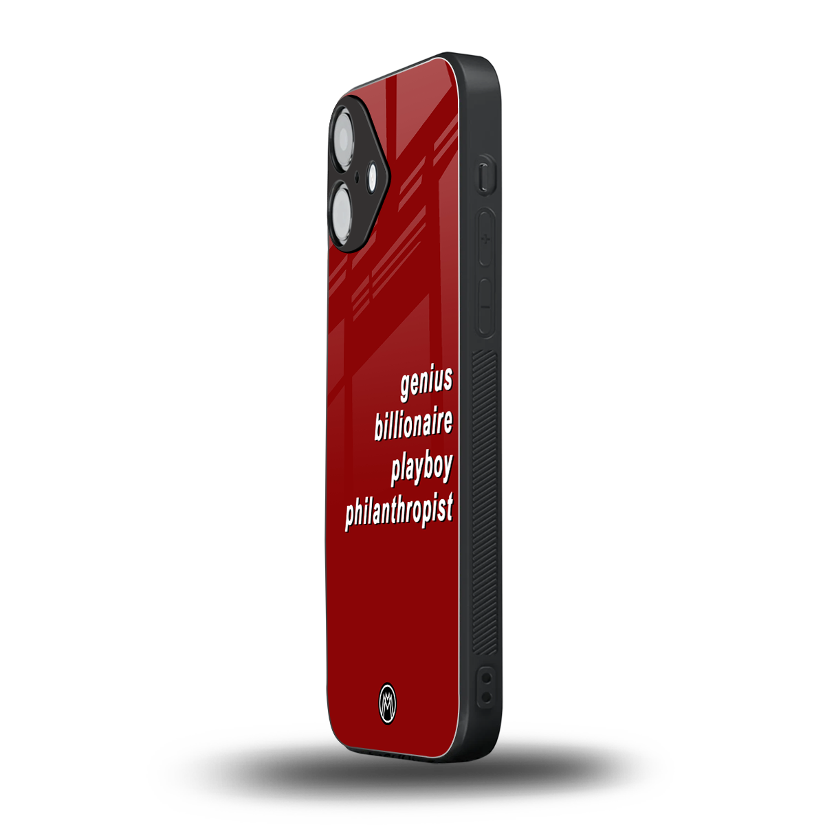 genius billionaire playboy philantrophist back phone cover | glass case for iphone 16 plus