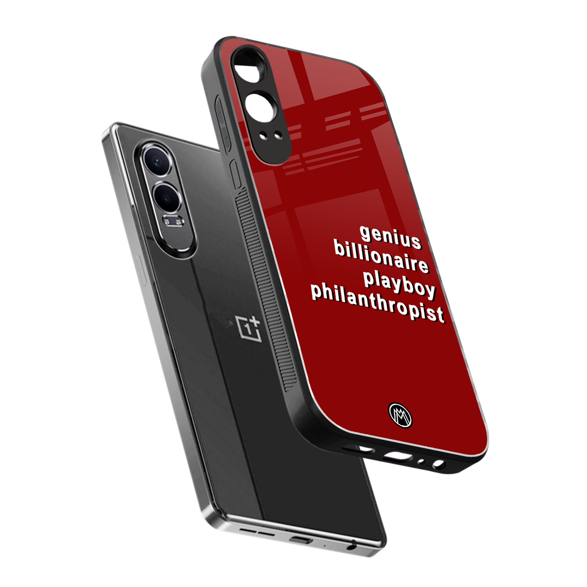 genius billionaire playboy philantrophist back phone cover | glass case for oneplus nord ce 4 lite
