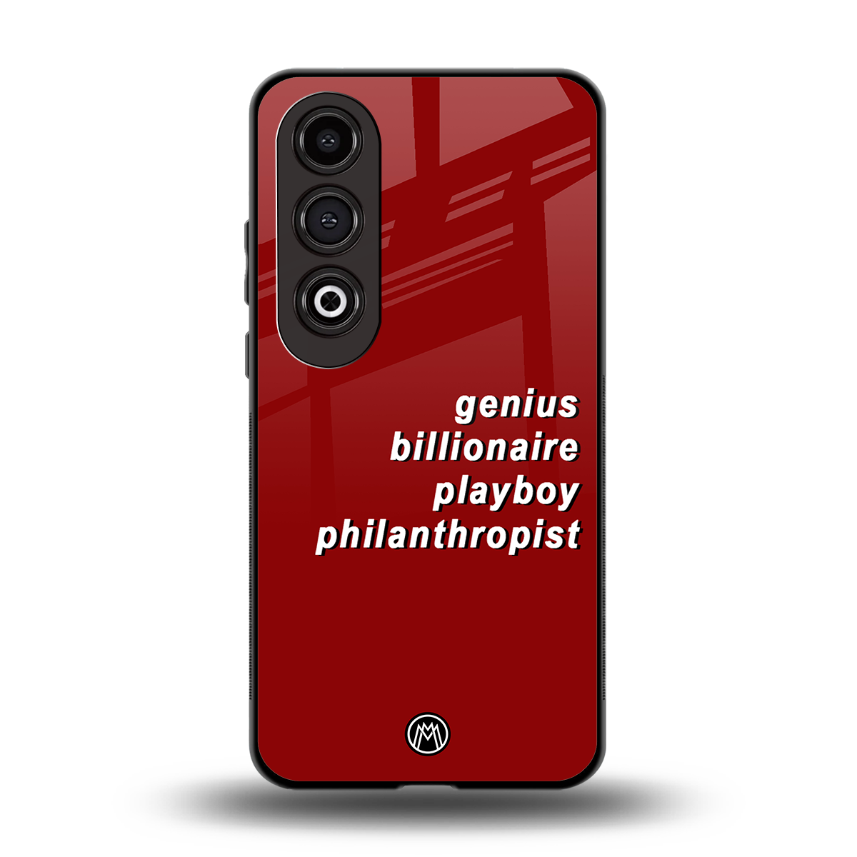 genius billionaire playboy philantrophist back phone cover | glass case for oneplus nord ce 4