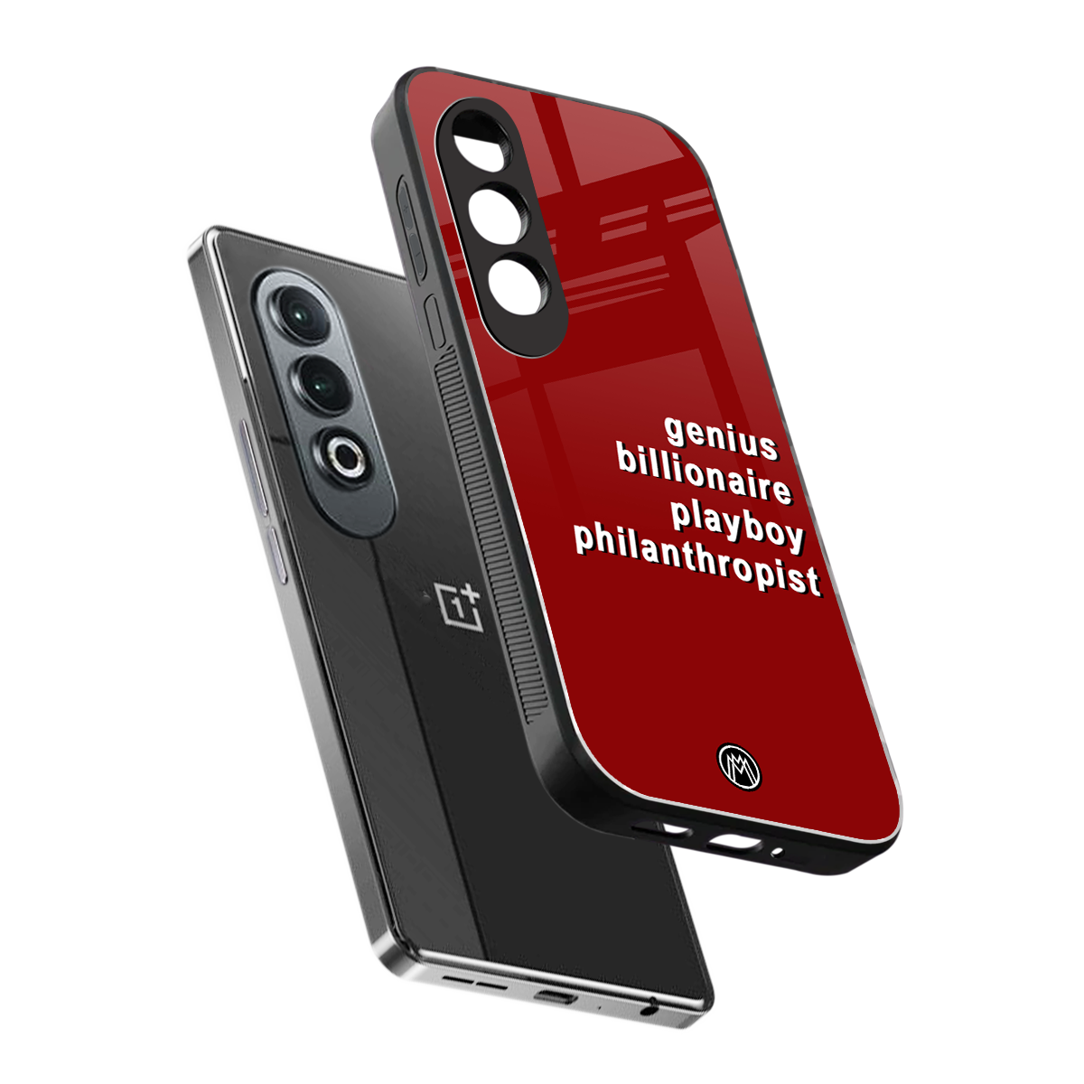genius billionaire playboy philantrophist back phone cover | glass case for oneplus nord ce 4