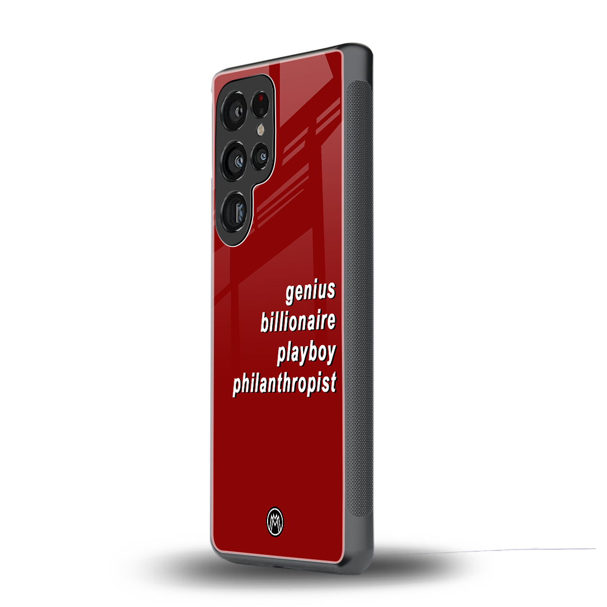 genius billionaire playboy philantrophist back phone cover | glass case for samsung galaxy s25 ultra