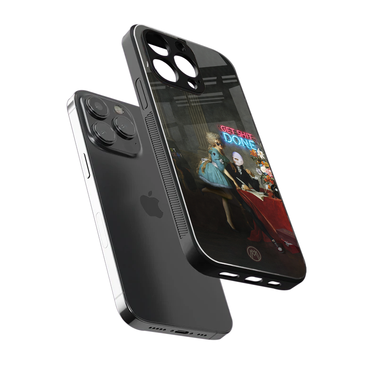 get shit done back phone cover | glass case for iphone 14 pro max