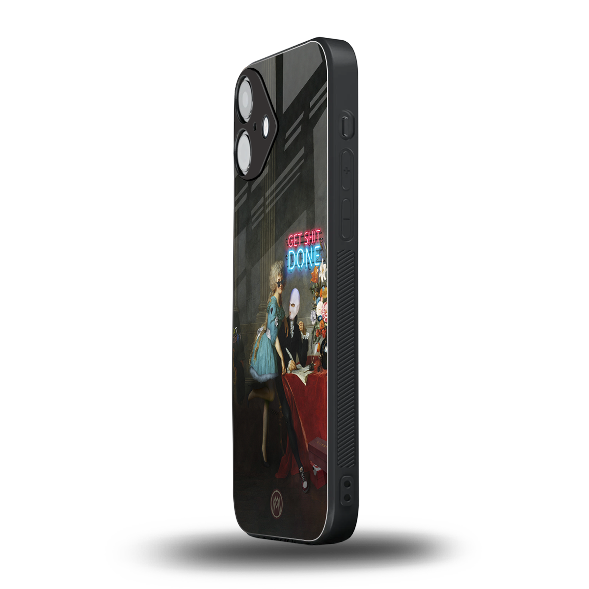 get shit done back phone cover | glass case for iphone 16 plus