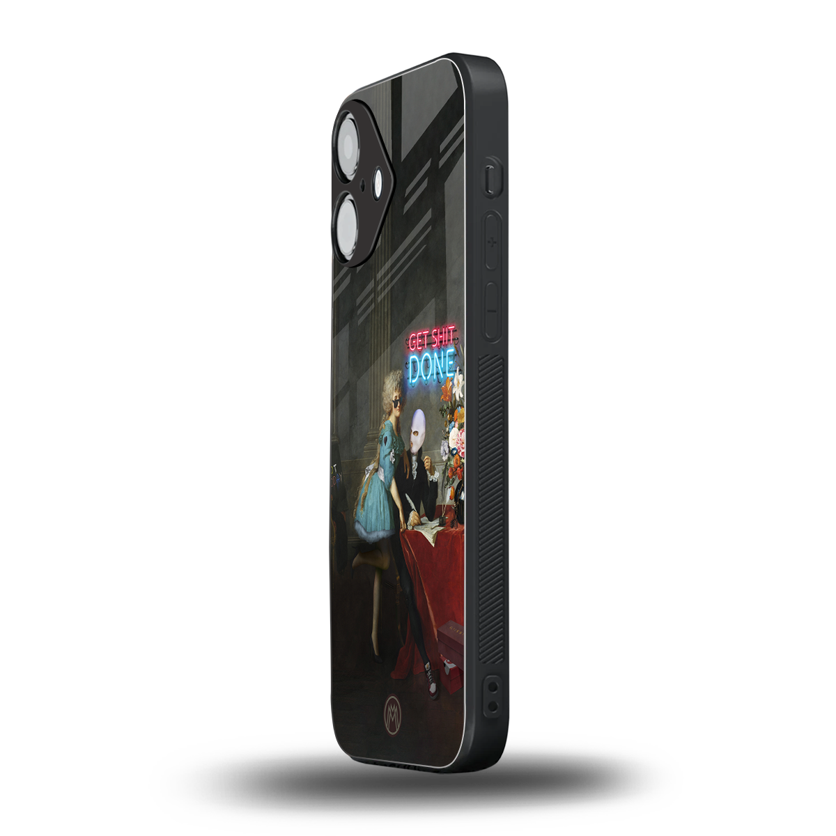 get shit done back phone cover | glass case for iphone 16