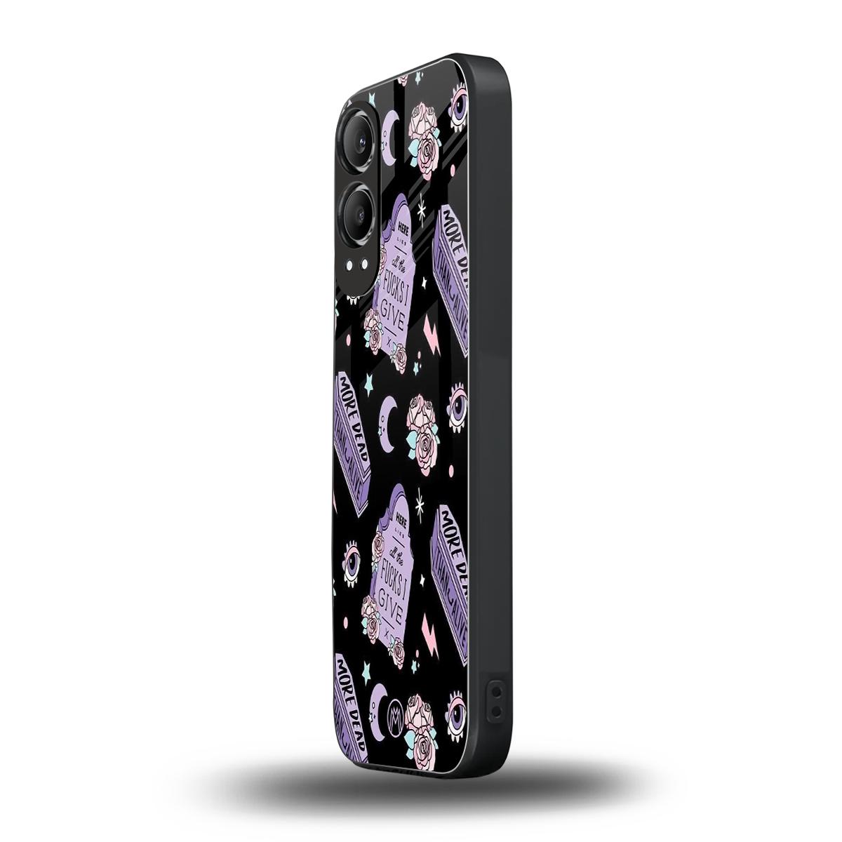 ghostly presence back phone cover | glass case for oneplus nord ce 4 lite