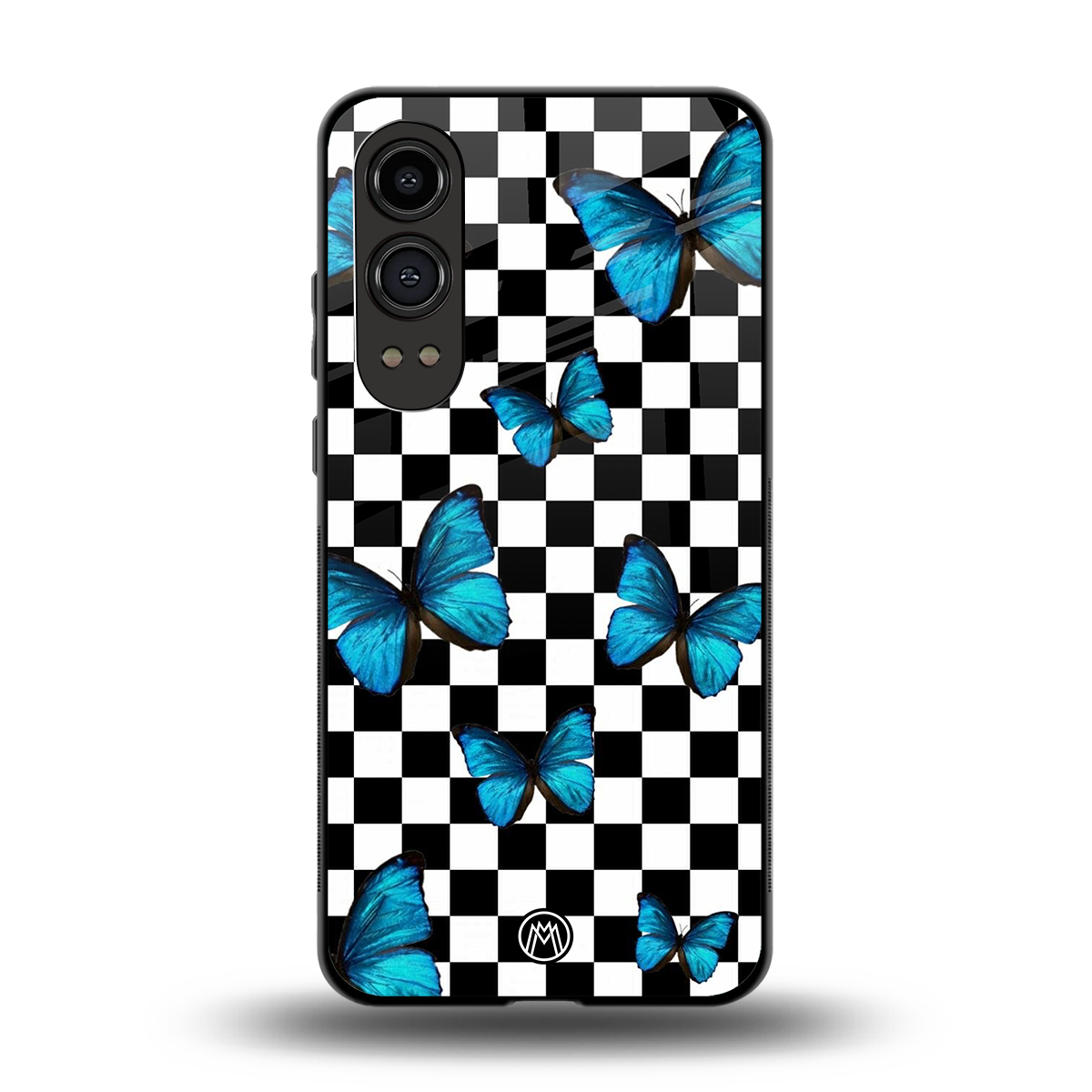 gimme butterflies back phone cover | glass case for oneplus nord ce 4 lite