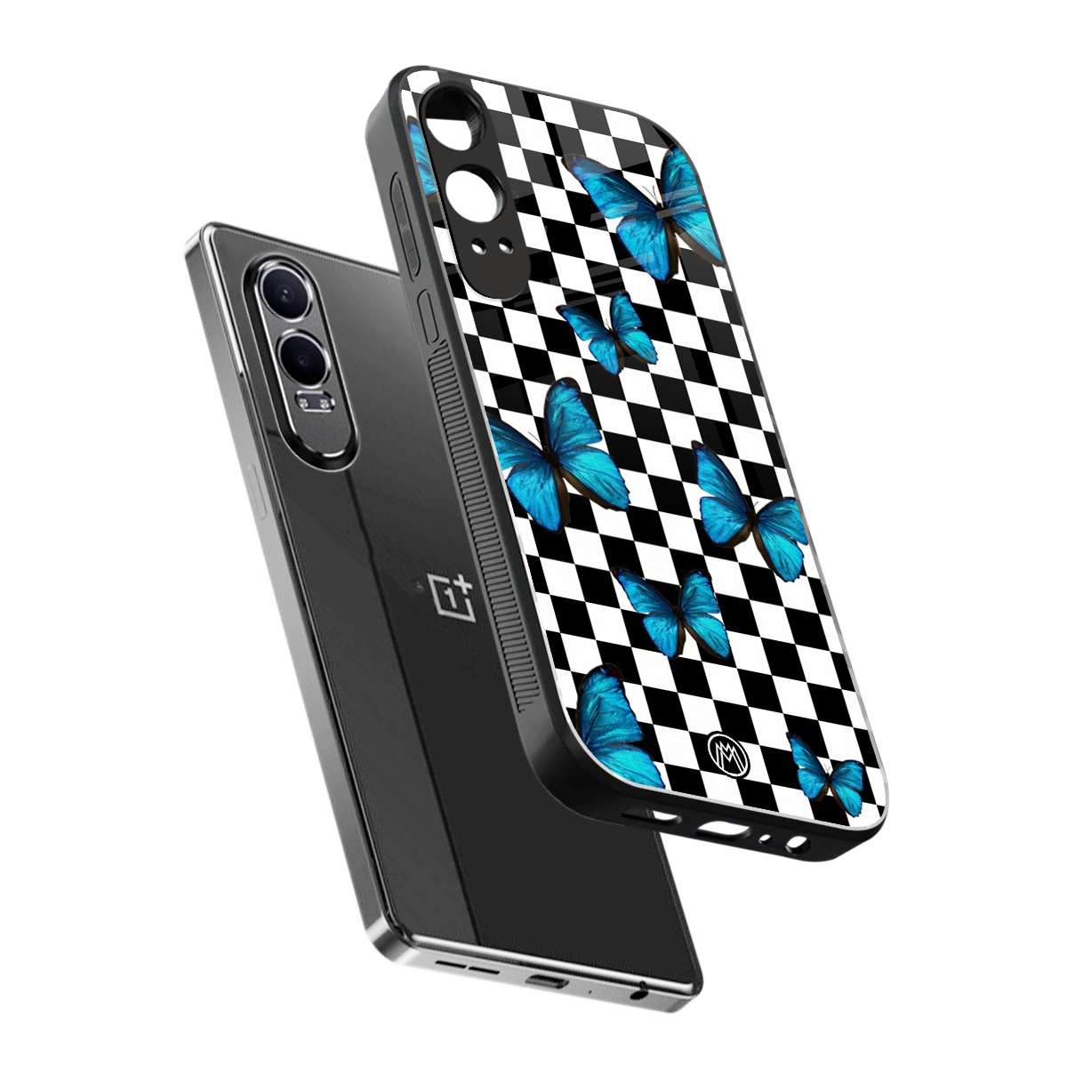 gimme butterflies back phone cover | glass case for oneplus nord ce 4 lite