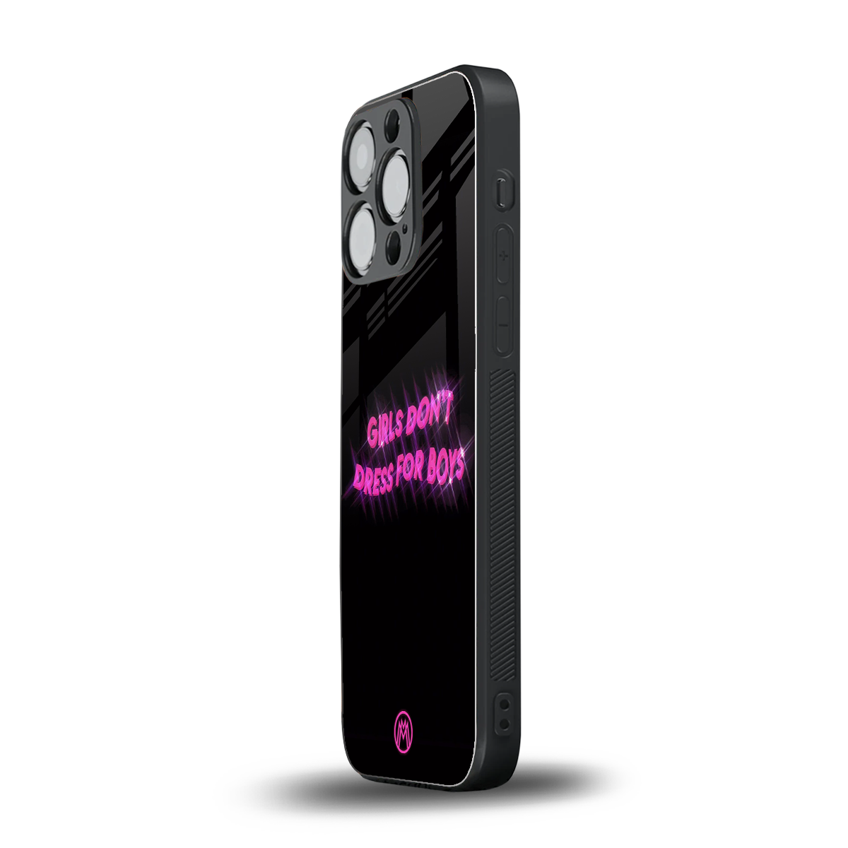 girls don't dress for boys back phone cover | glass case for iphone 14 pro