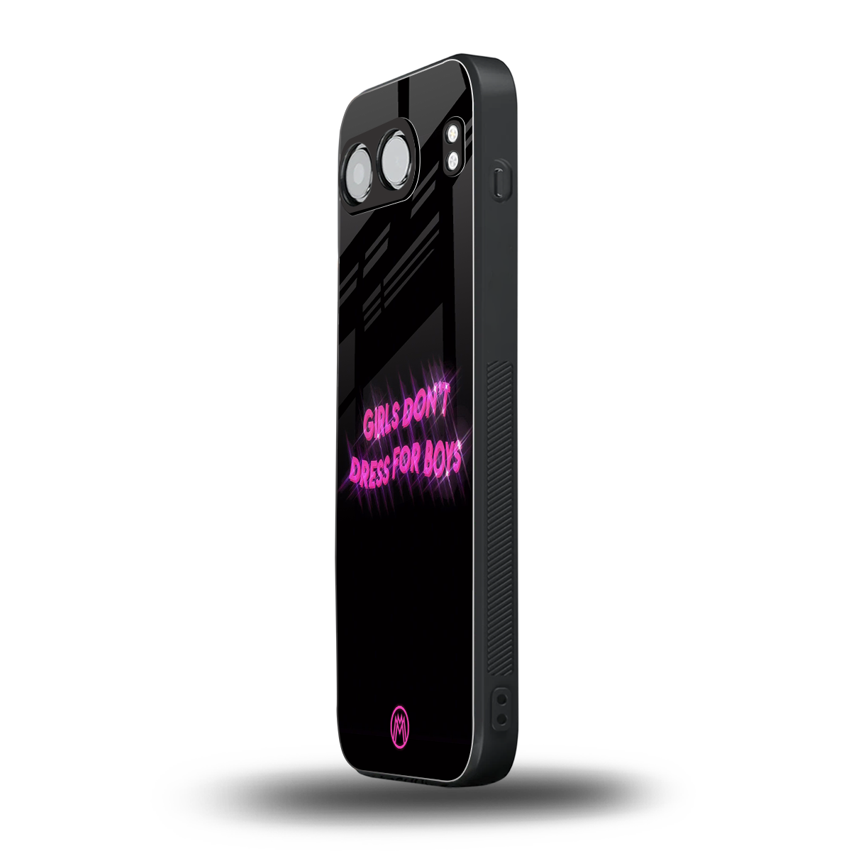 girls don't dress for boys back phone cover | glass case for oneplus nord 4