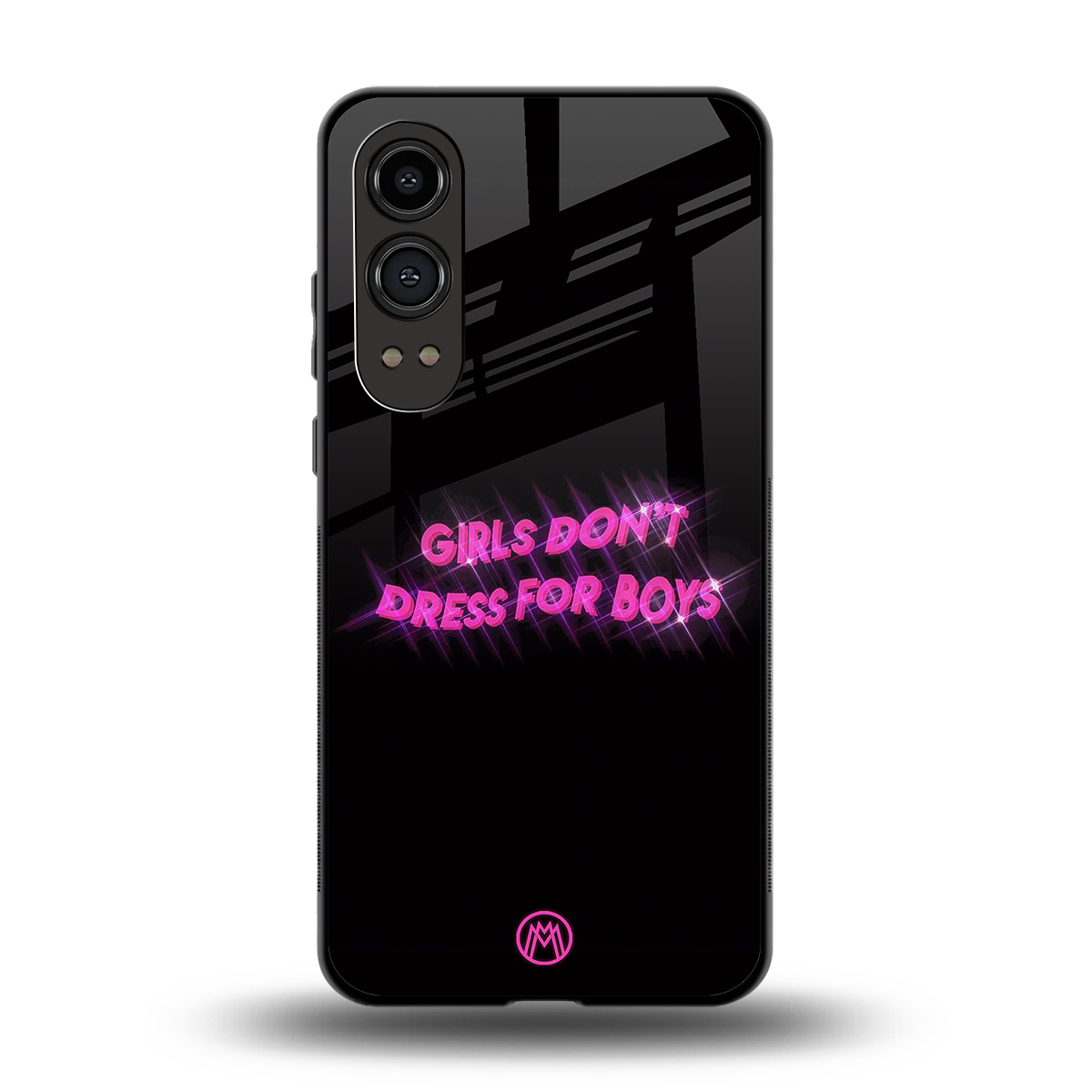 girls don't dress for boys back phone cover | glass case for oneplus nord ce 4 lite