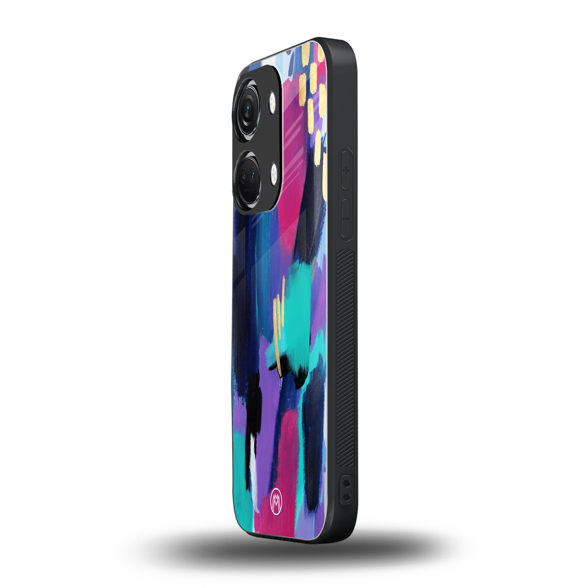 glitz back phone cover | glass case for oneplus nord 3