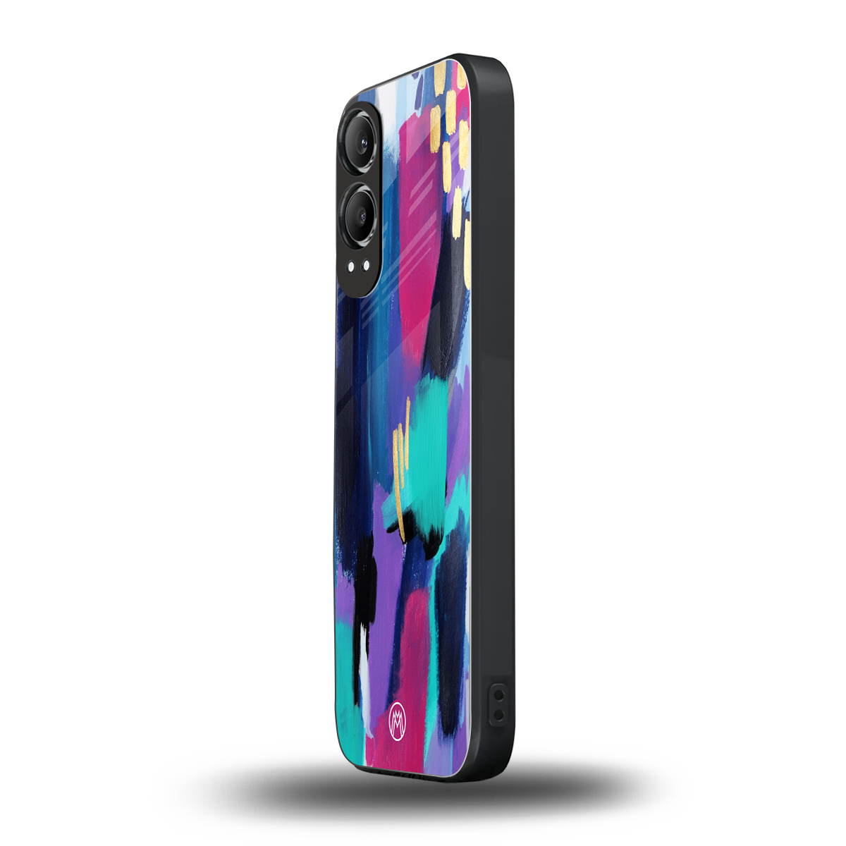 glitz back phone cover | glass case for oneplus nord ce 4 lite