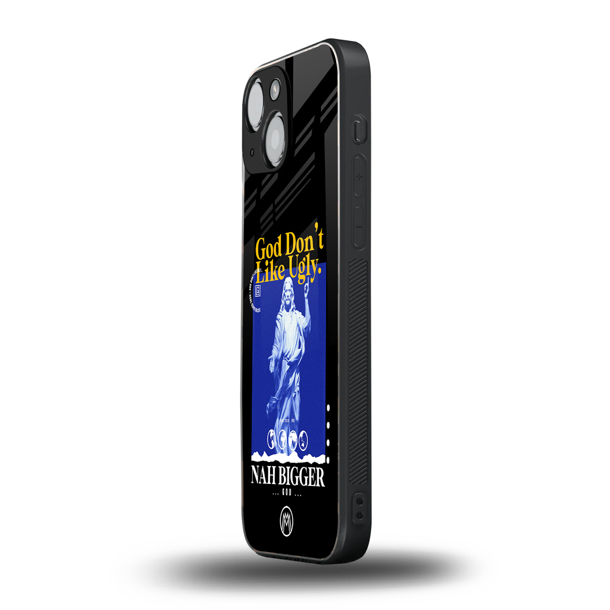 god don't like ugly exclusive back phone cover | glass case for iphone 13 mini