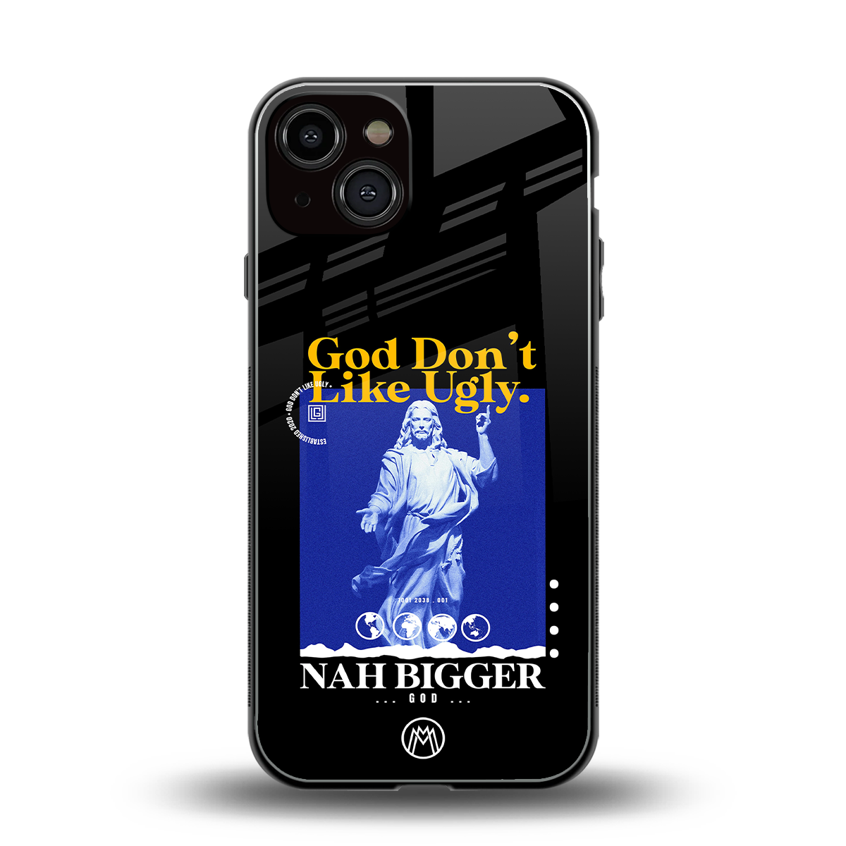 god don't like ugly exclusive back phone cover | glass case for iphone 13
