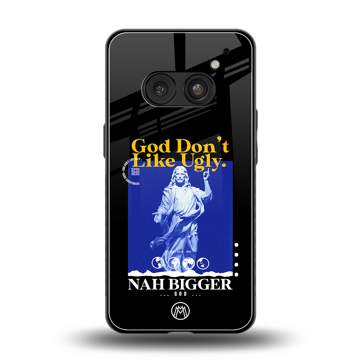 god don't like ugly exclusive back phone cover | glass case for nothing phone 2a
