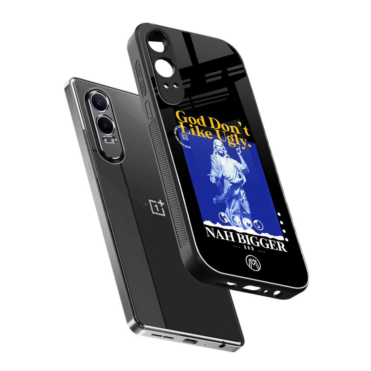 god don't like ugly exclusive back phone cover | glass case for oneplus nord ce 4 lite