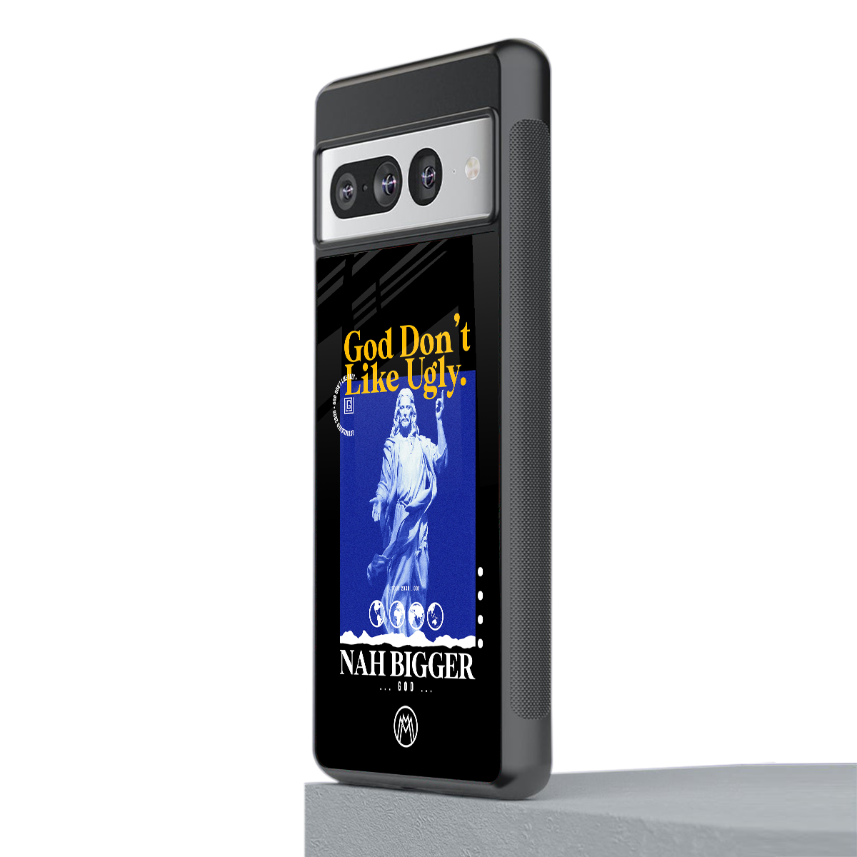 god don't like ugly exclusive back phone cover | glass case for google pixel 7 pro