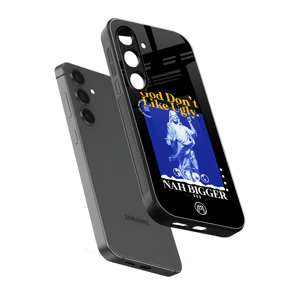 god don't like ugly exclusive back phone cover | glass case for samsung galaxy s24 fe