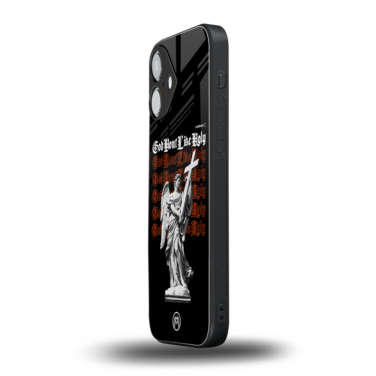 god don't like ugly back phone cover | glass case for iphone 16