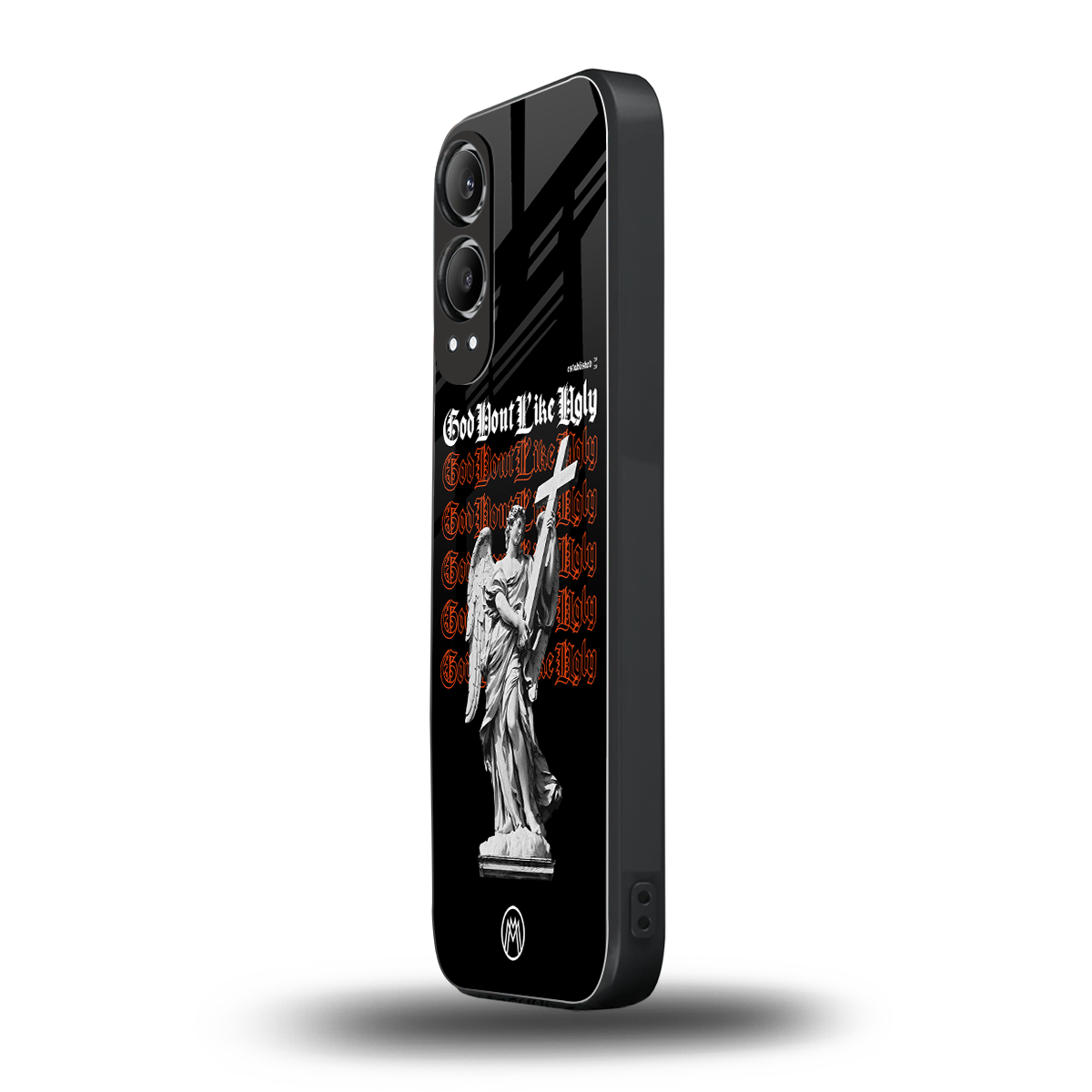 god don't like ugly back phone cover | glass case for oneplus nord ce 4 lite
