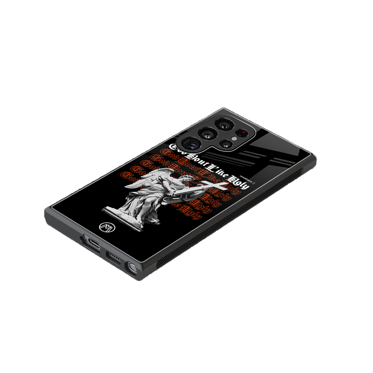 god don't like ugly back phone cover | glass case for samsung galaxy s24 ultra
