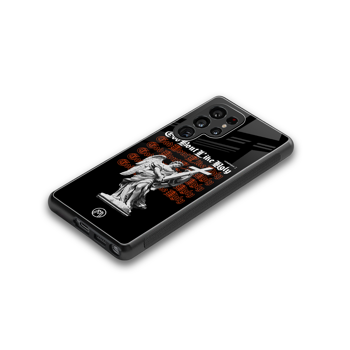 god don't like ugly back phone cover | glass case for samsung galaxy s25 ultra