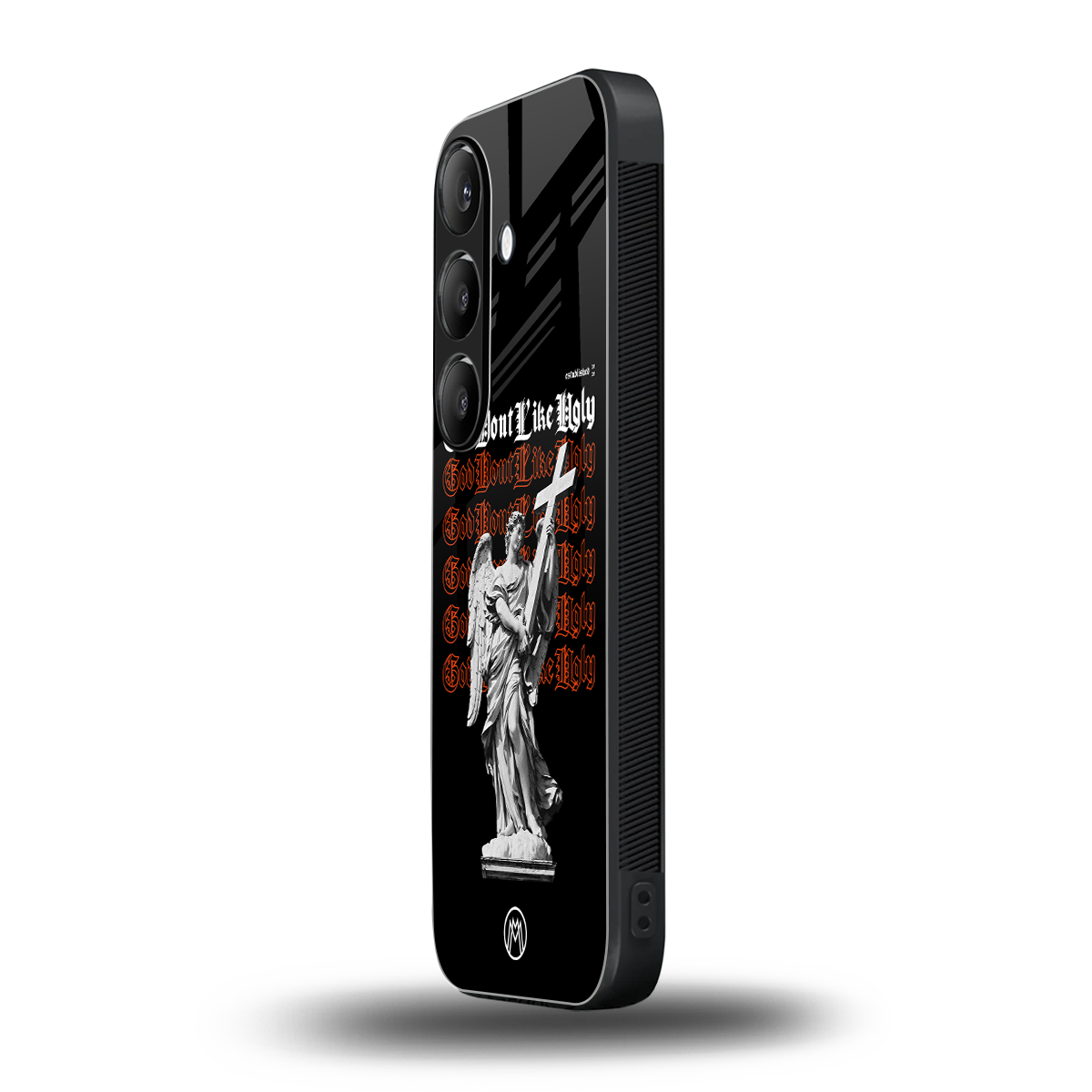 god don't like ugly back phone cover | glass case for samsung galaxy s24 fe