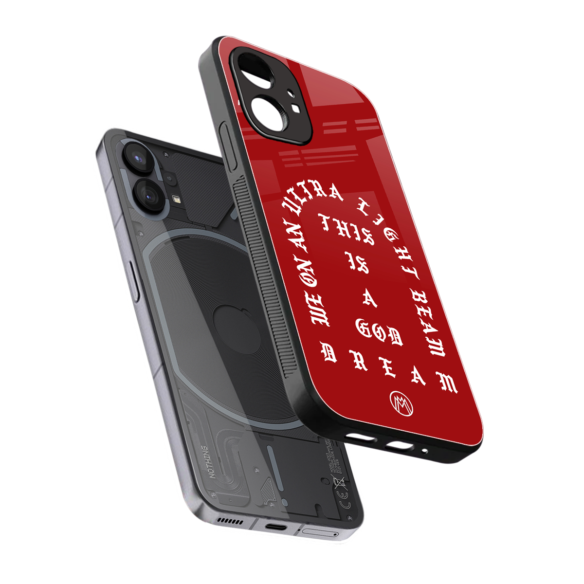 god dream back phone cover | glass case for nothing phone 1