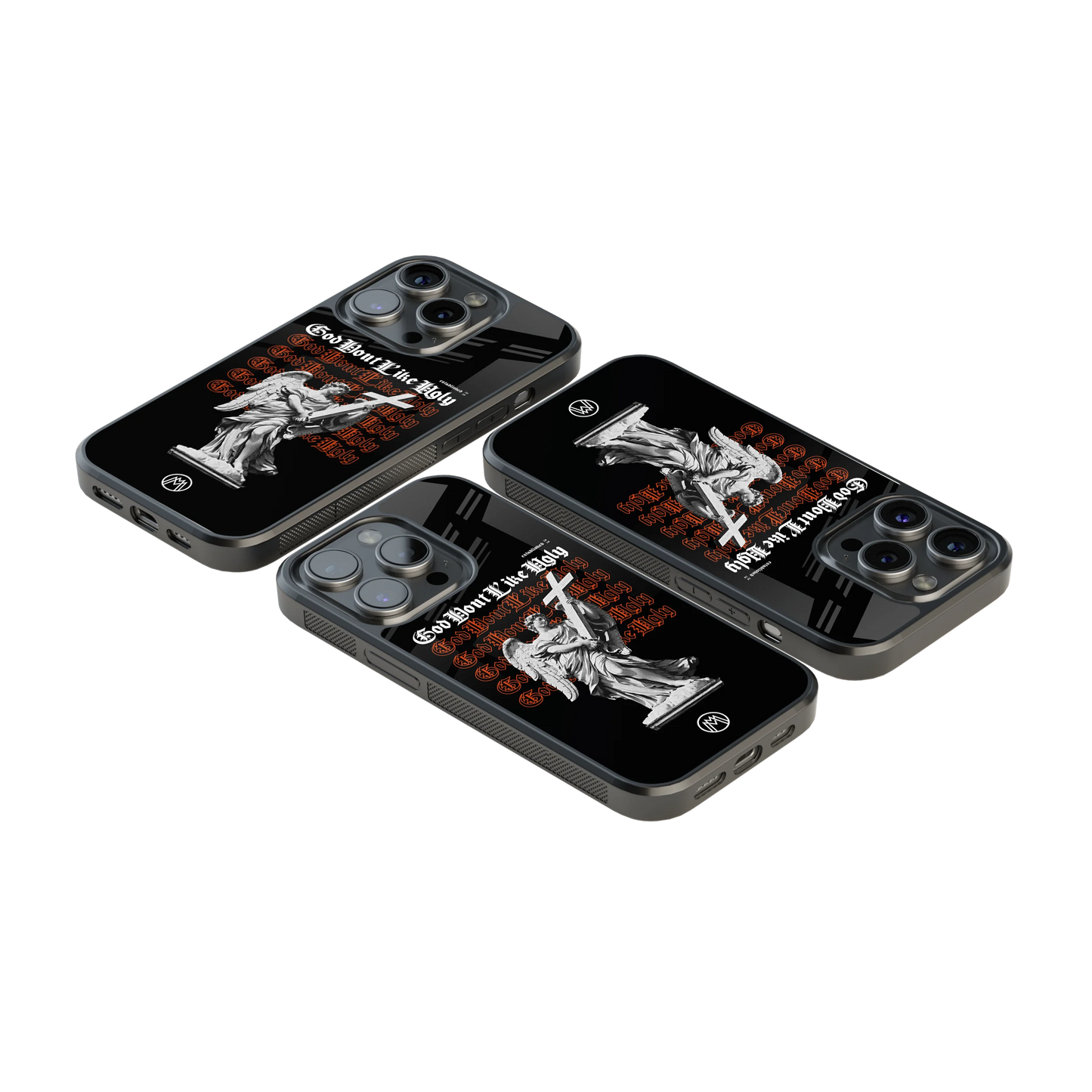 Luxury Glass Back Mobile Cover for iPhone, Samsung Galaxy, OnePlus, Pixel, Redmi & More