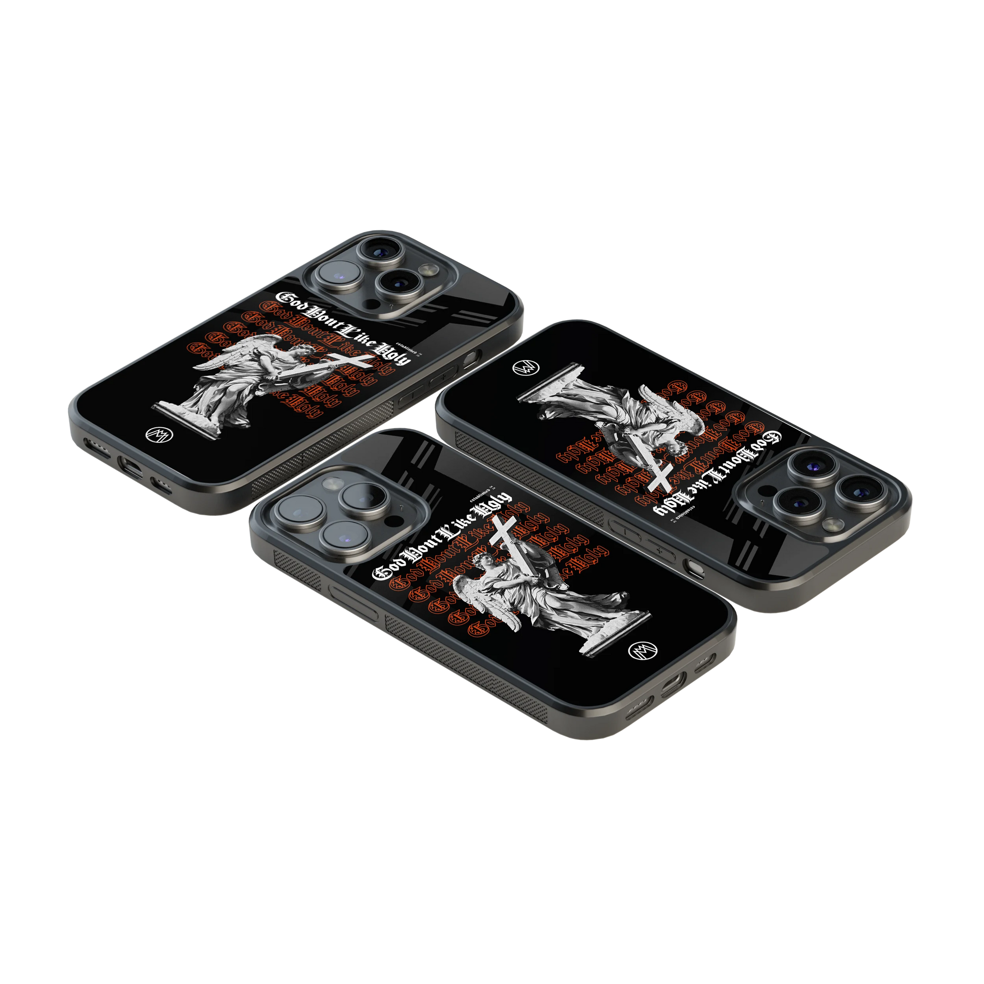 Luxury Glass Back Mobile Cover for iPhone, Samsung Galaxy, OnePlus, Pixel, Redmi & More