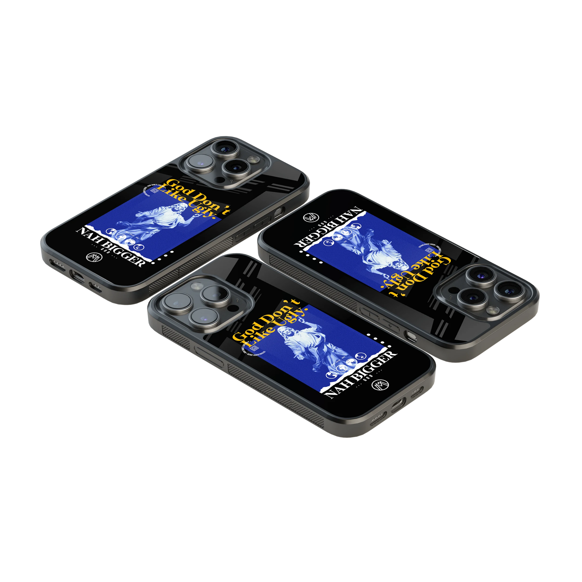 Luxury Glass Back Mobile Cover for iPhone, Samsung Galaxy, OnePlus, Pixel, Redmi & More