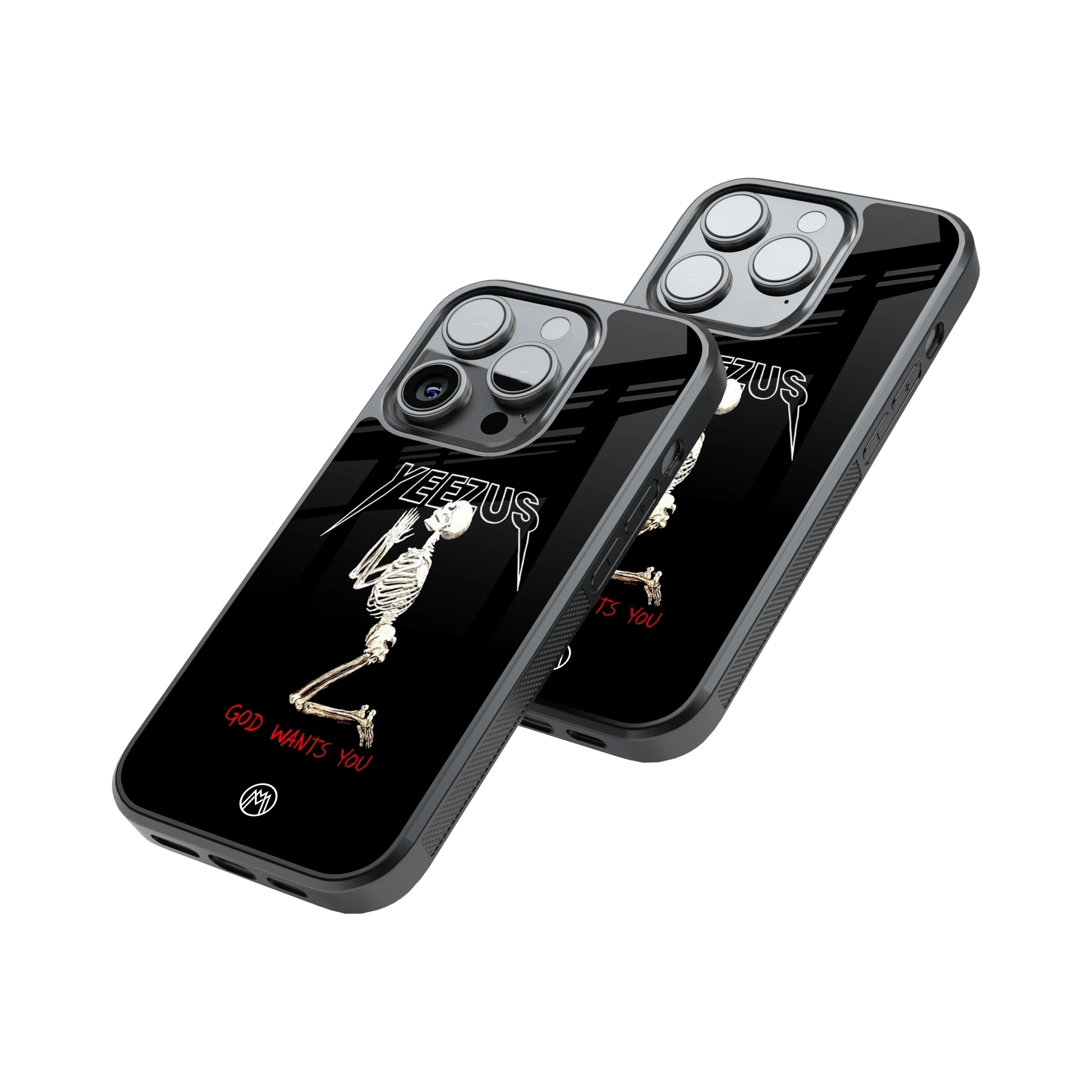 Protective Glass Back Phone Case Compatible with iPhone, Samsung, OnePlus, Pixel & More