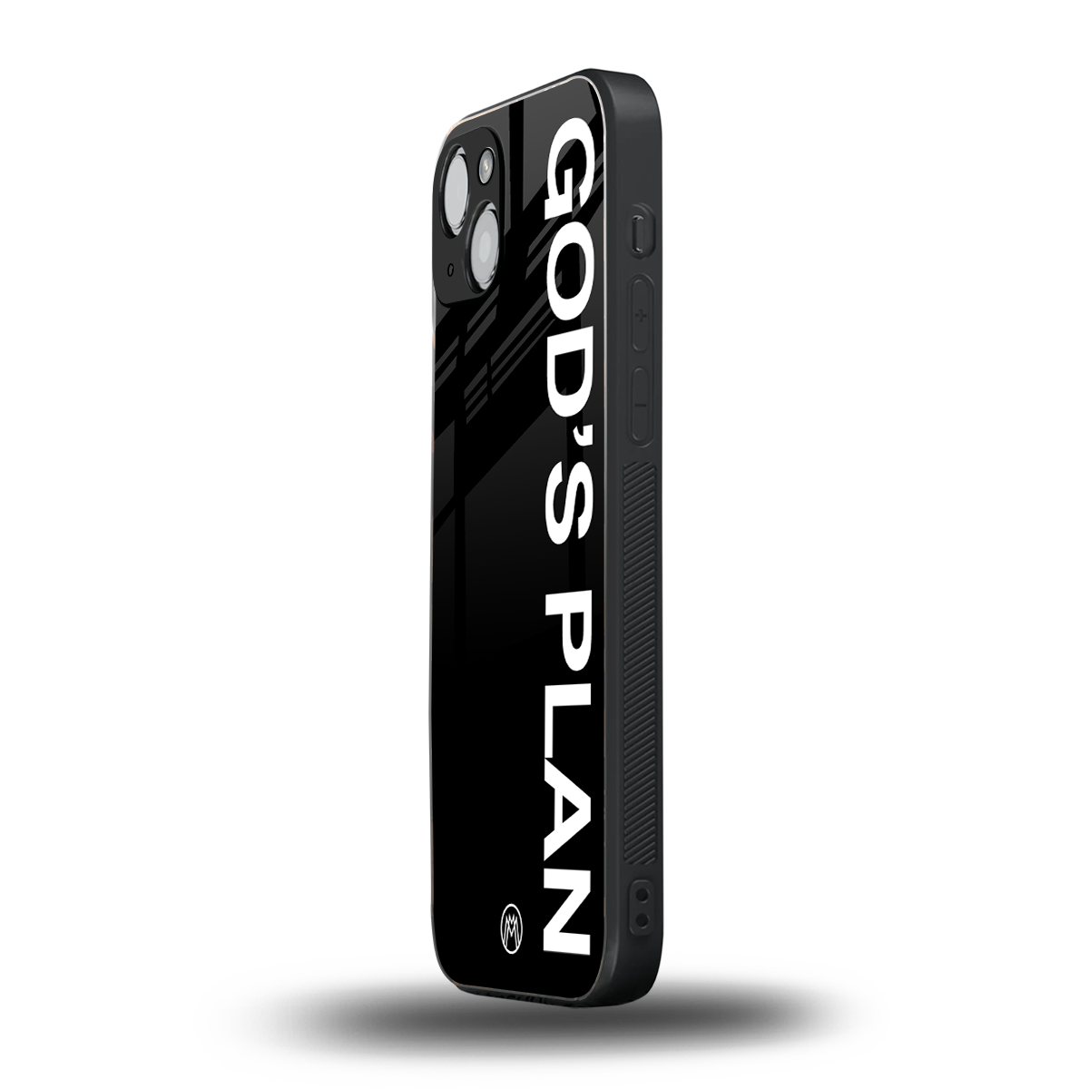 god's plan back phone cover | glass case for iphone 15 plus