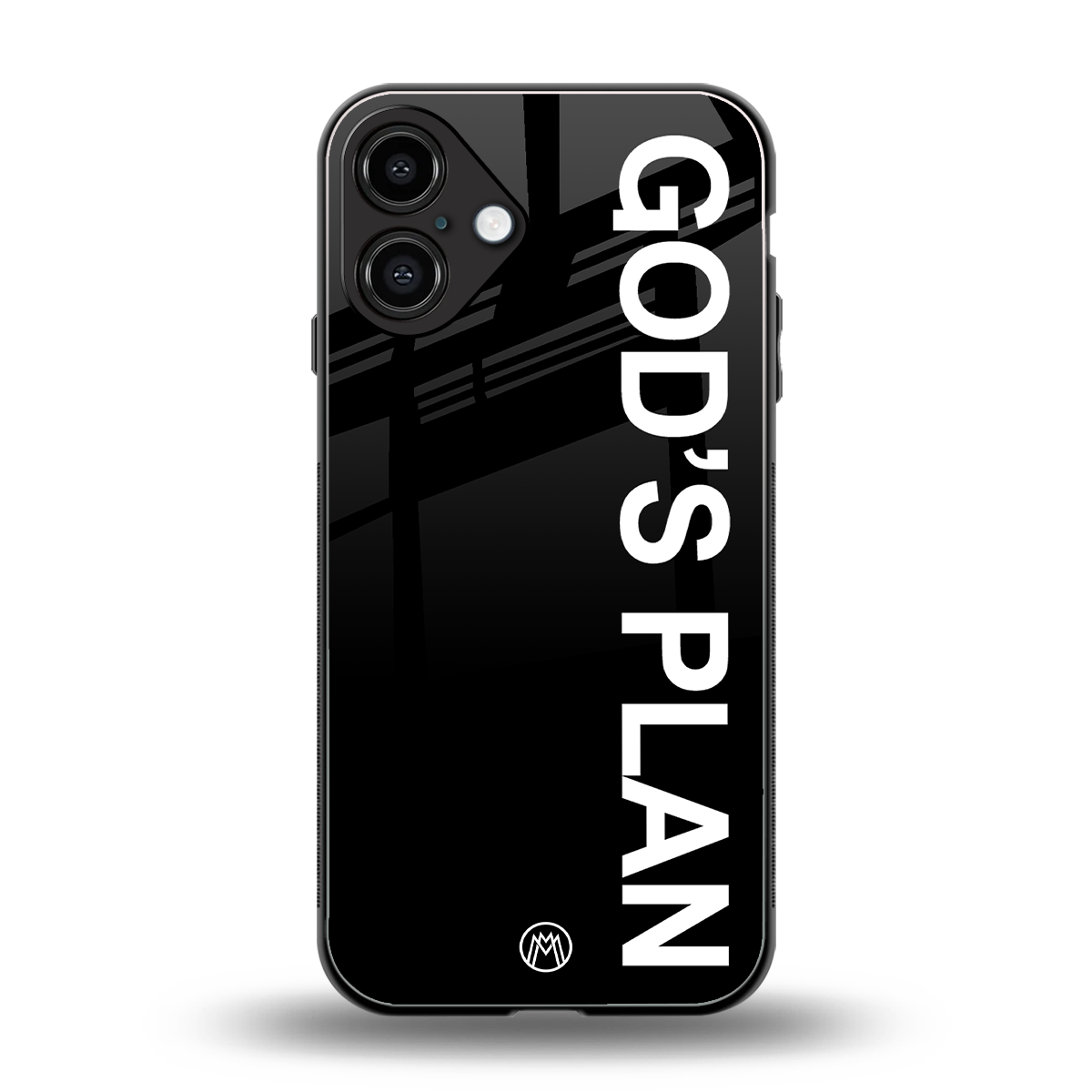 god's plan back phone cover | glass case for iphone 16 plus