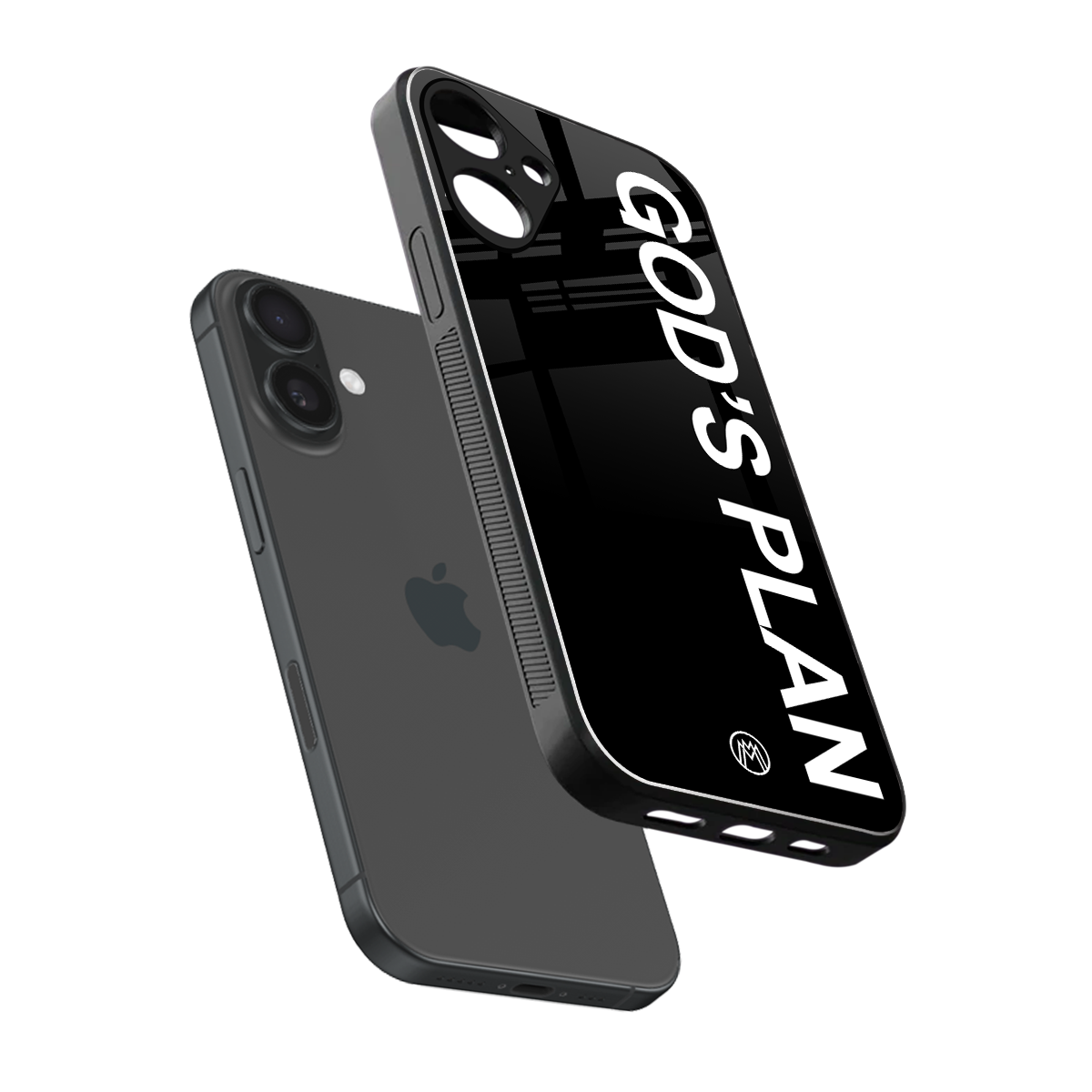 god's plan back phone cover | glass case for iphone 16 plus