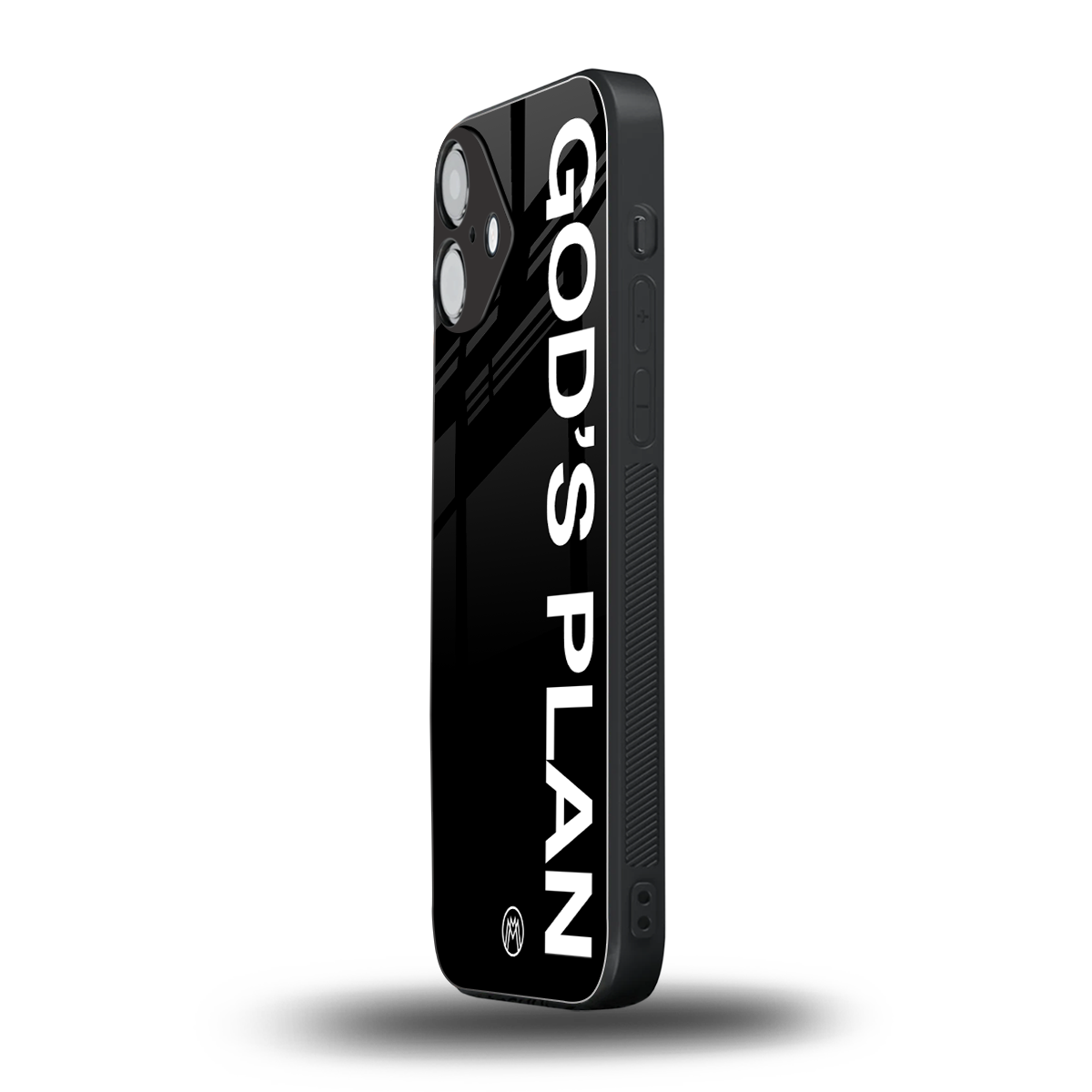 god's plan back phone cover | glass case for iphone 16 plus